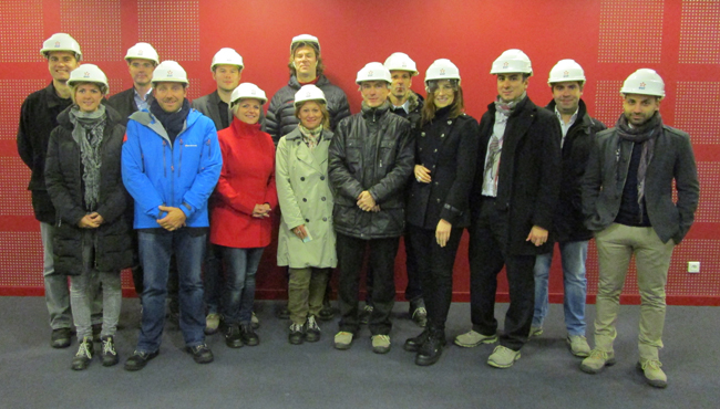Le CJD Mulhouse en visite à la centrale nucléaire de Fessenheim